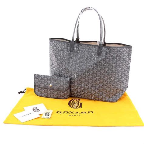 goyard bag grau|Goyard pm bag size.